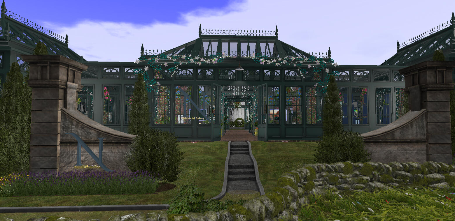 picture of Notable Art Gallery in the virtual world of Second Life